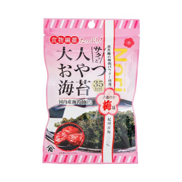 サクッと大人おやつ海苔 さわやか梅味